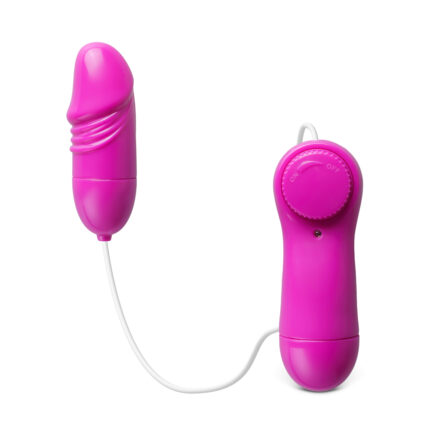 Realistische Mini Vibrator met Eikel & Bedrade Afstandsbediening