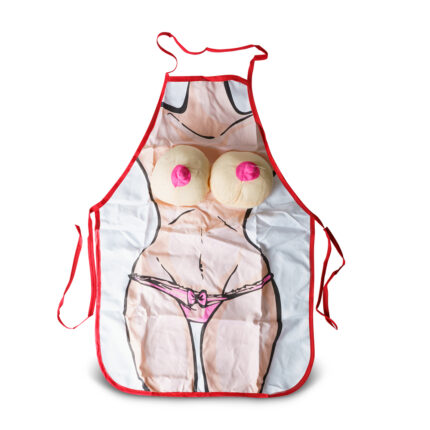 Fout Schort met Borsten