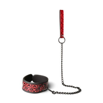 Luxe BDSM Halsband met Leash